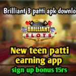 Brilliant Slots Apk Download |Bonus 61 Rs Brilliant Rummy