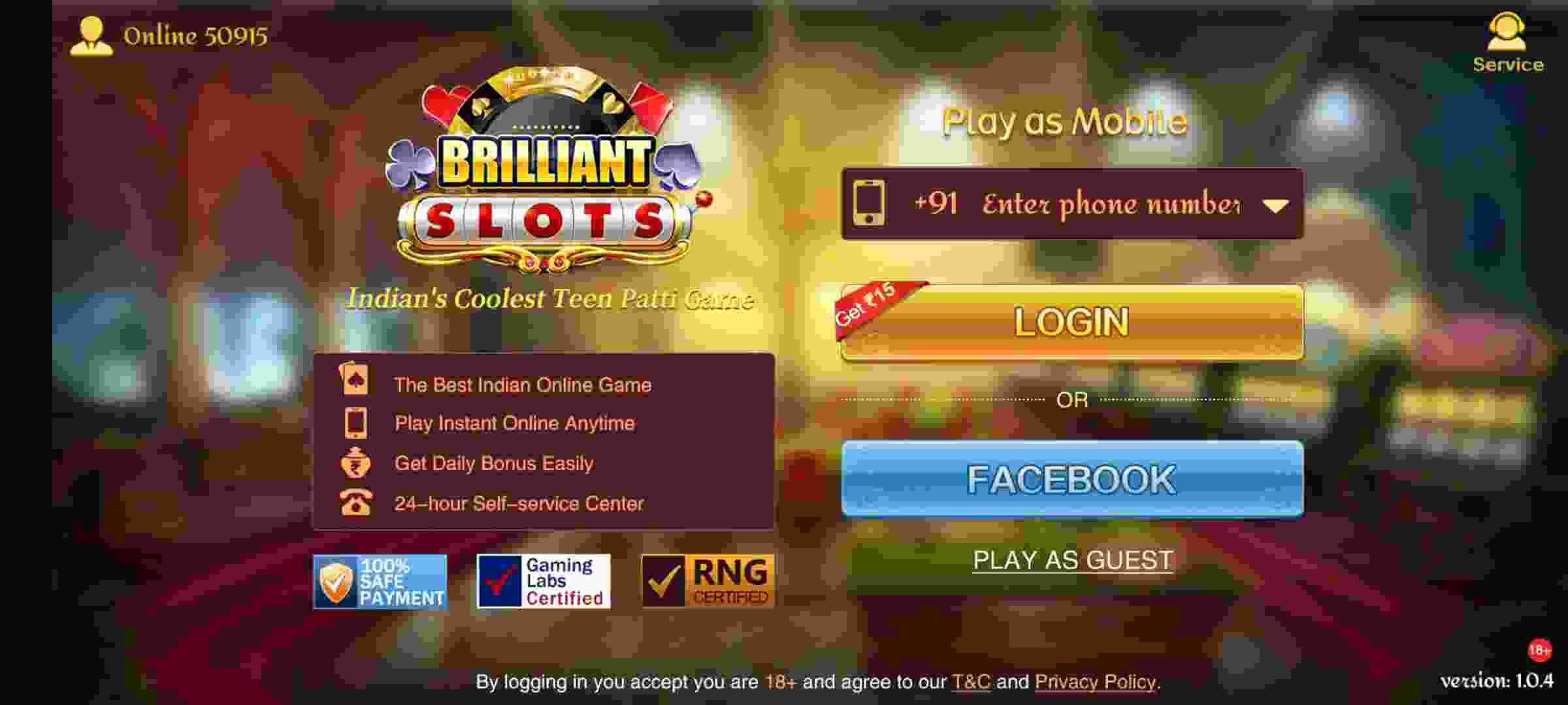Brilliant Slots Apk Download |Bonus 61 Rs Brilliant Rummy
