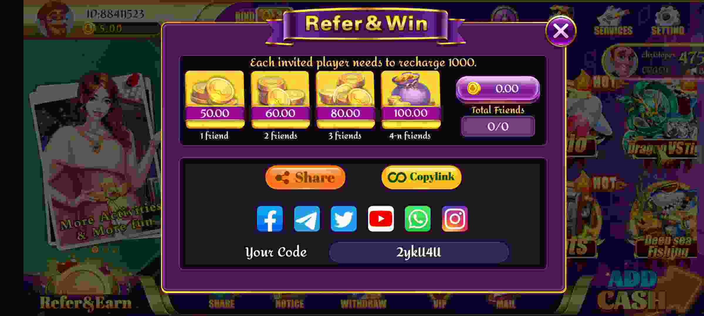 Rummy Tiger Refer And Earn Big Profit