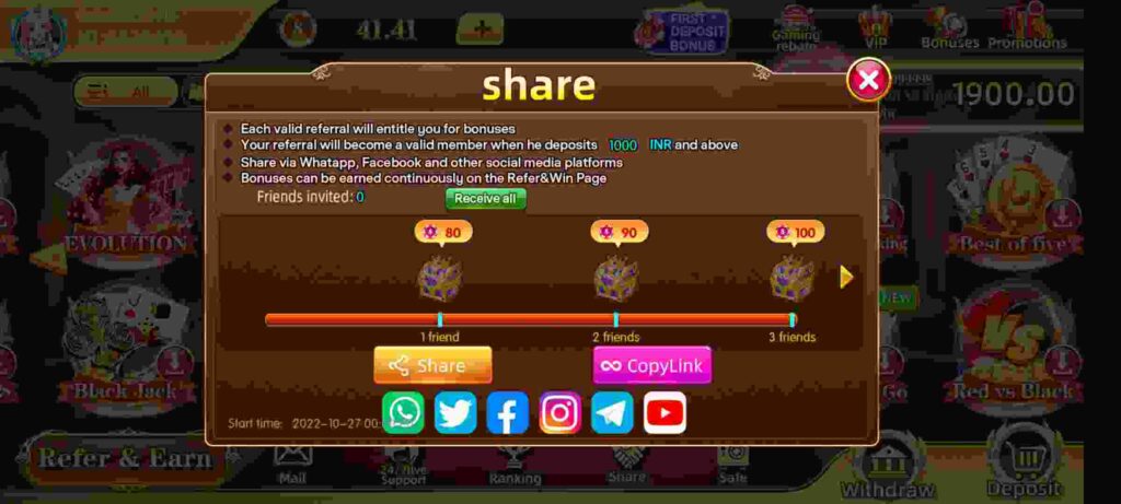 How To Earn Money Without Playing Game In Teen Patti Earn Apk